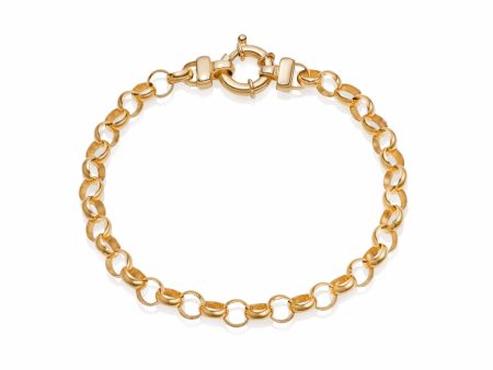 Apollo Chain Bracelet 18ct Gold Plate Fashion