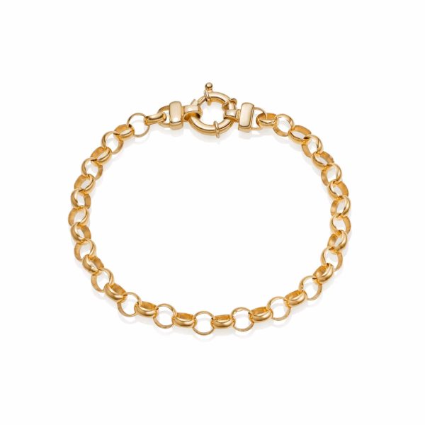 Apollo Chain Bracelet 18ct Gold Plate Fashion