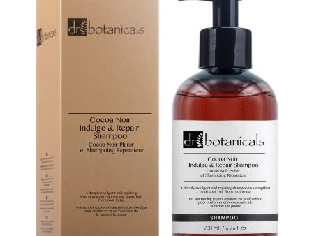 Dr Botanicals Cocoa Noir Indulge and Repair Shampoo 200ml Vegan Cheap