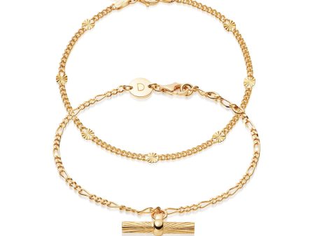 Bestselling Bracelet Stack 18ct Gold Plate Fashion