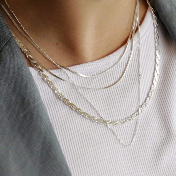 Estée Lalonde Intention Chain Necklace Sterling Silver Online