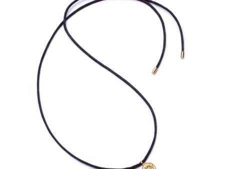 Daisy Cord Flower Necklace 18ct Gold Plate Sale