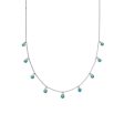 Turquoise Charm Necklace Sterling Silver Online Hot Sale